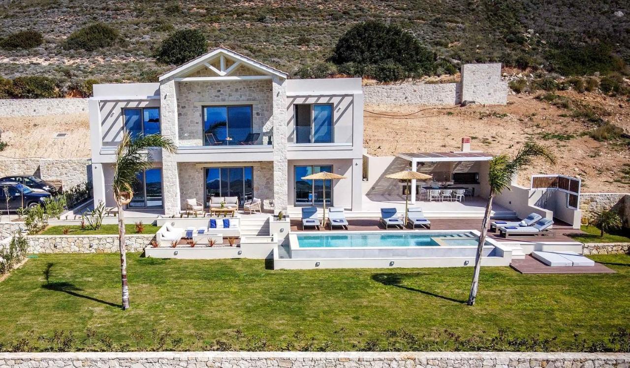 Cielo E Mare Villas I "Free" Heated Pools & Seaview Falasarna Exteriér fotografie