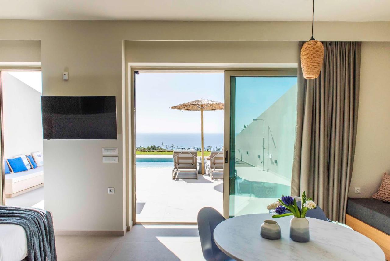 Cielo E Mare Villas I "Free" Heated Pools & Seaview Falasarna Exteriér fotografie