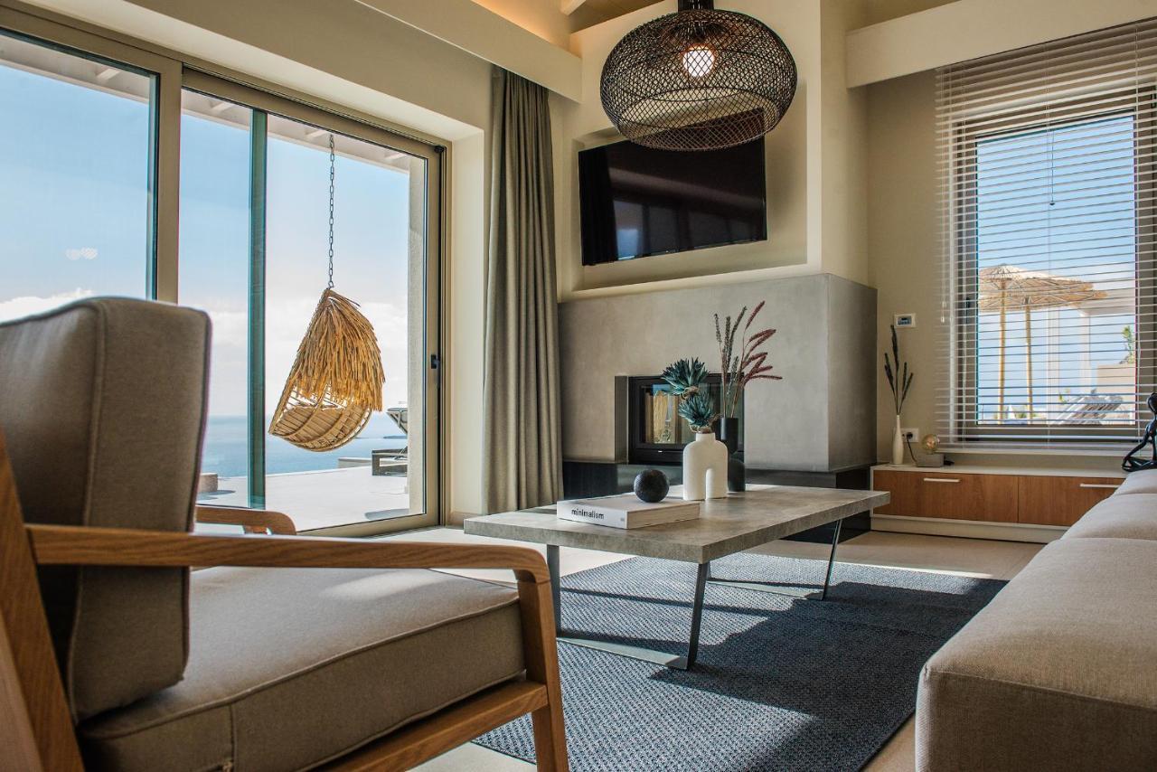 Cielo E Mare Villas I "Free" Heated Pools & Seaview Falasarna Exteriér fotografie