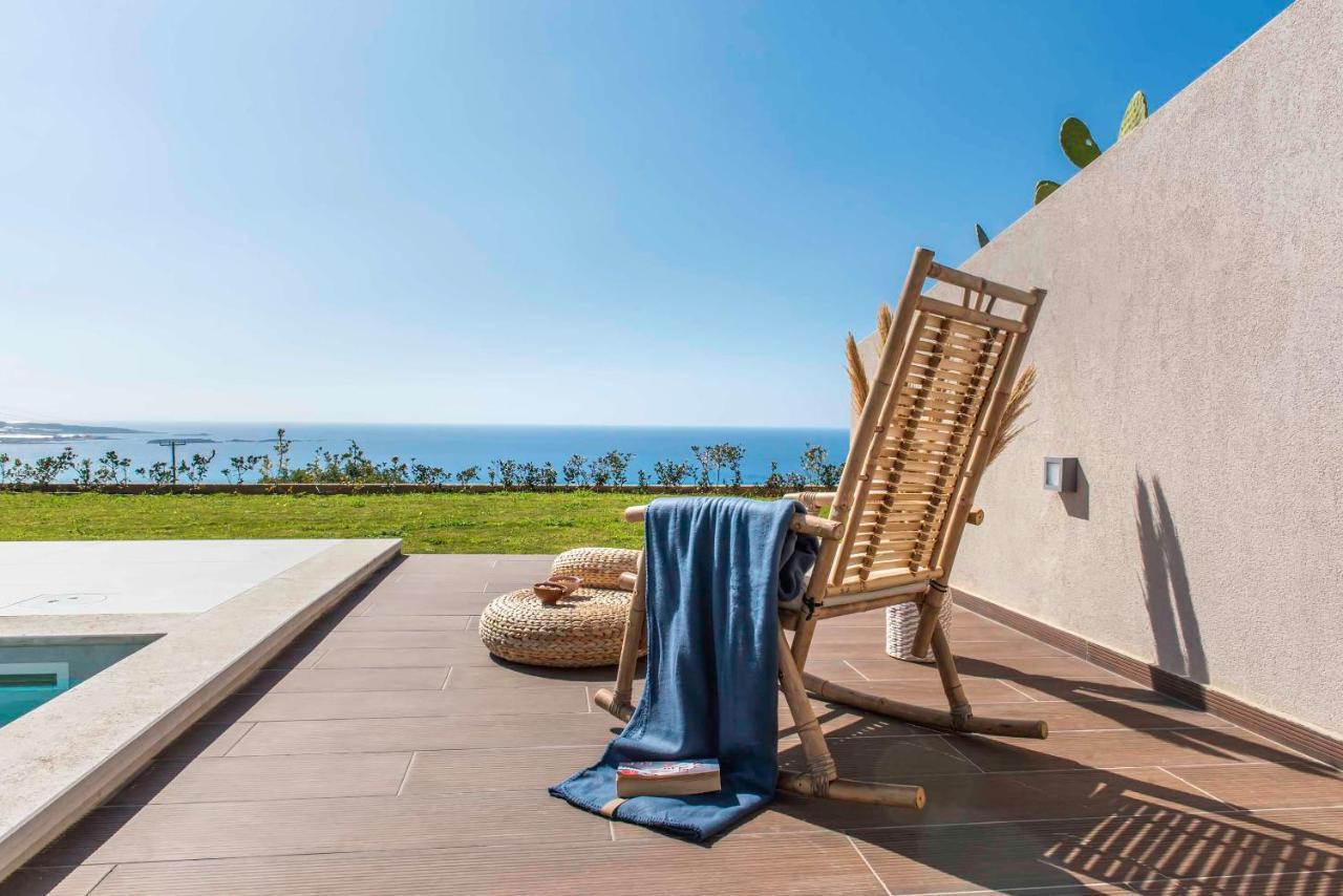 Cielo E Mare Villas I "Free" Heated Pools & Seaview Falasarna Exteriér fotografie