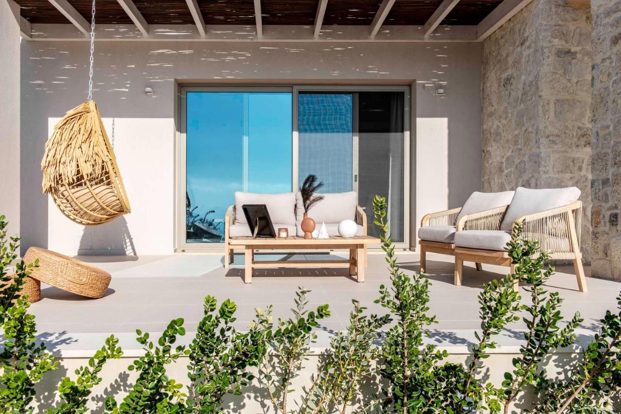 Cielo E Mare Villas I "Free" Heated Pools & Seaview Falasarna Exteriér fotografie