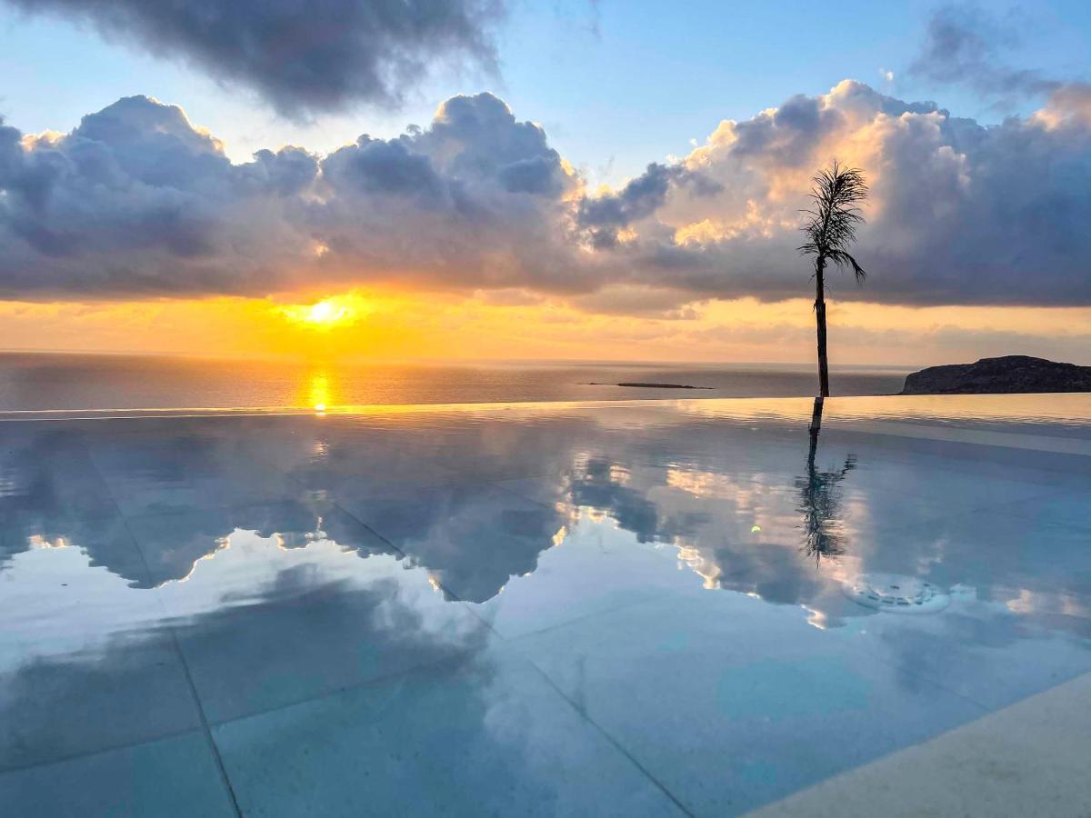 Cielo E Mare Villas I "Free" Heated Pools & Seaview Falasarna Exteriér fotografie