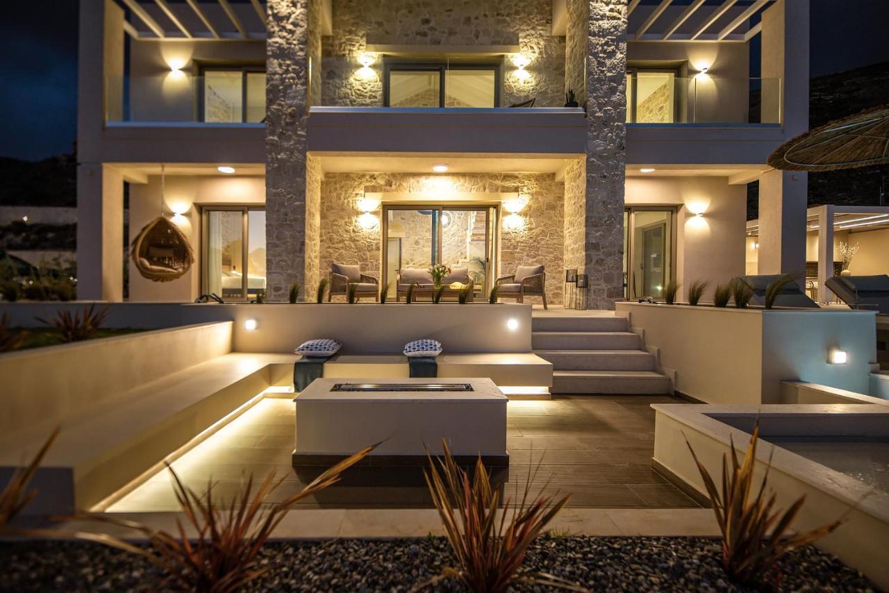 Cielo E Mare Villas I "Free" Heated Pools & Seaview Falasarna Exteriér fotografie