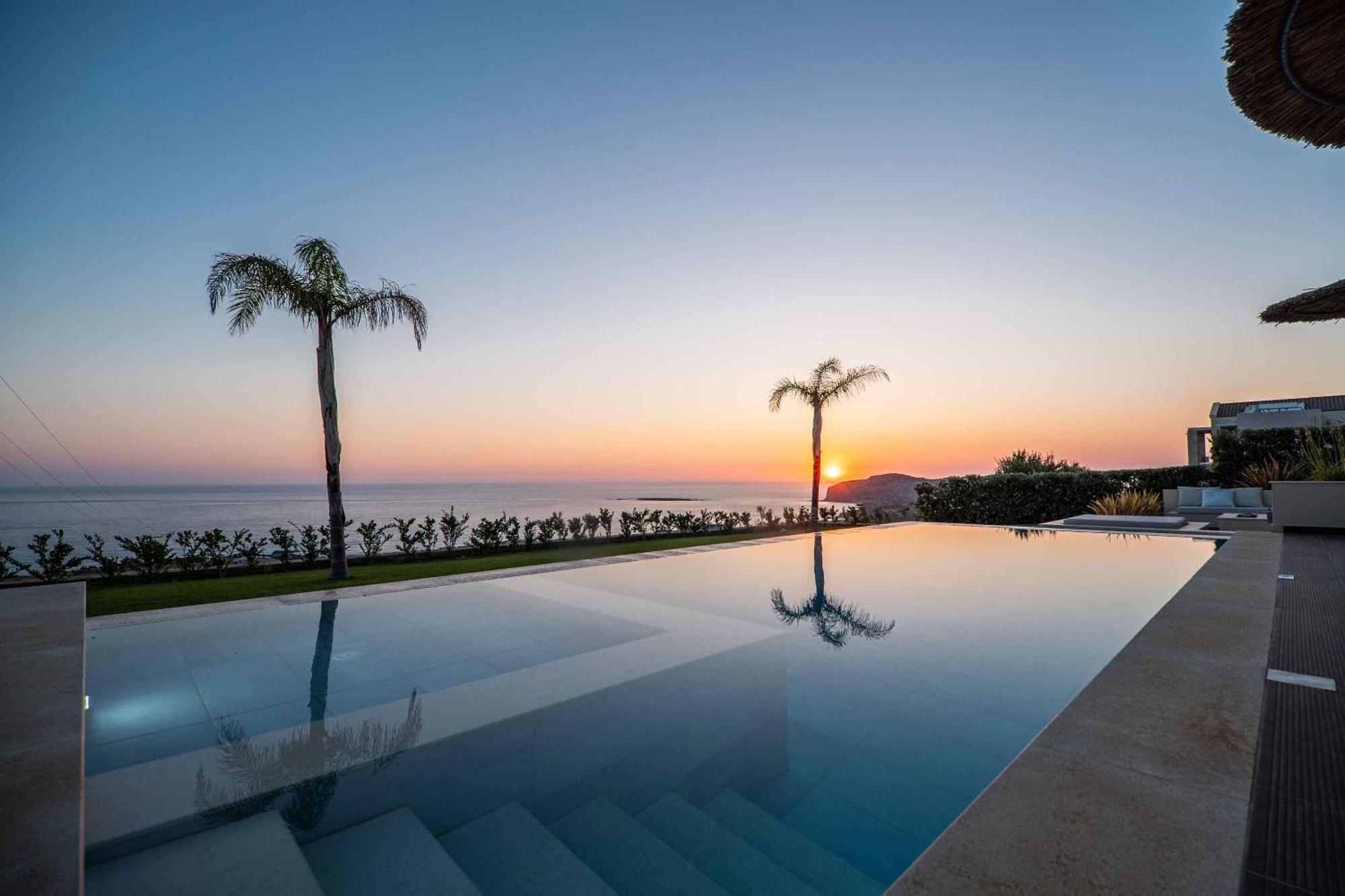 Cielo E Mare Villas I "Free" Heated Pools & Seaview Falasarna Exteriér fotografie