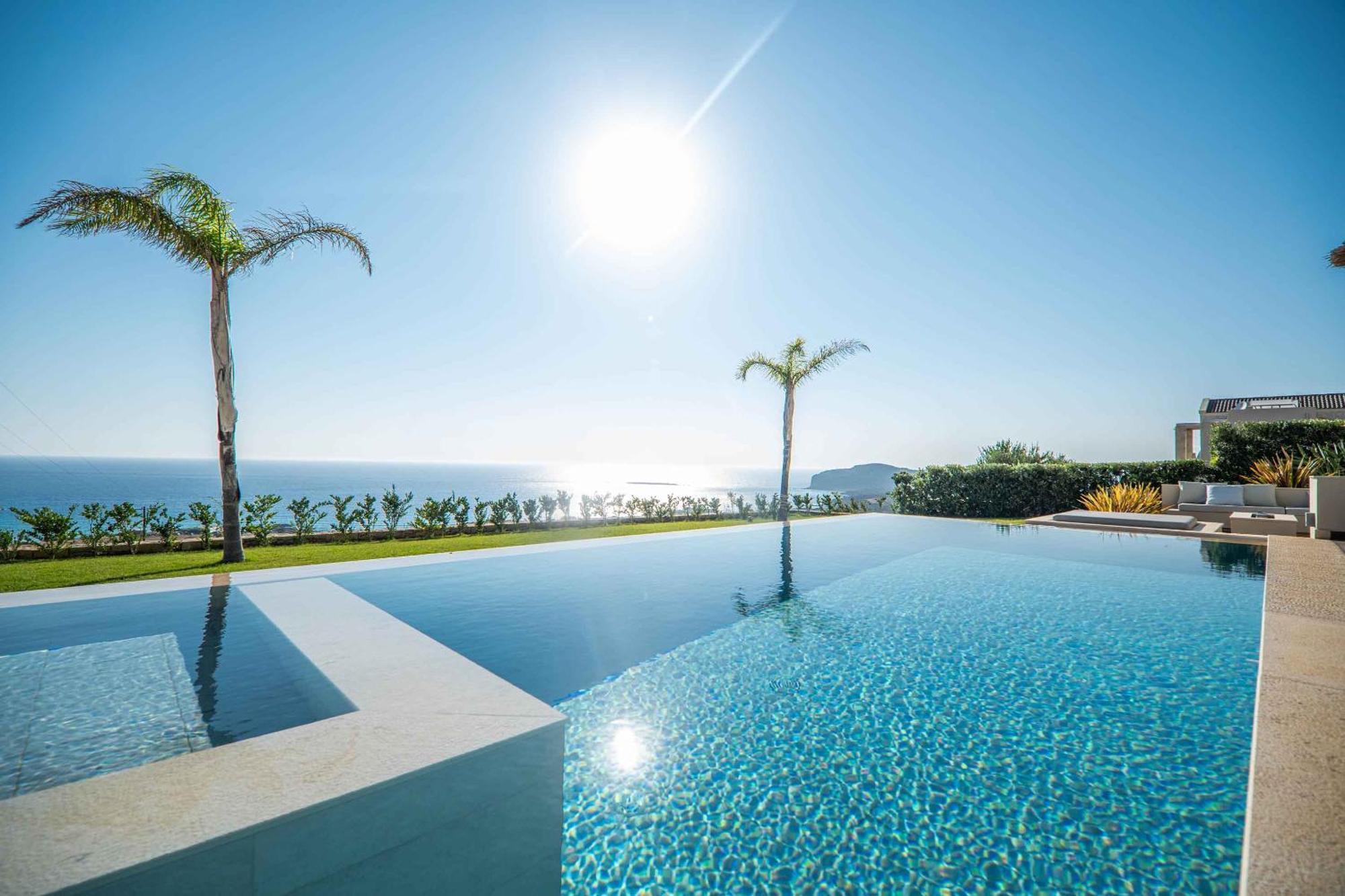 Cielo E Mare Villas I "Free" Heated Pools & Seaview Falasarna Exteriér fotografie